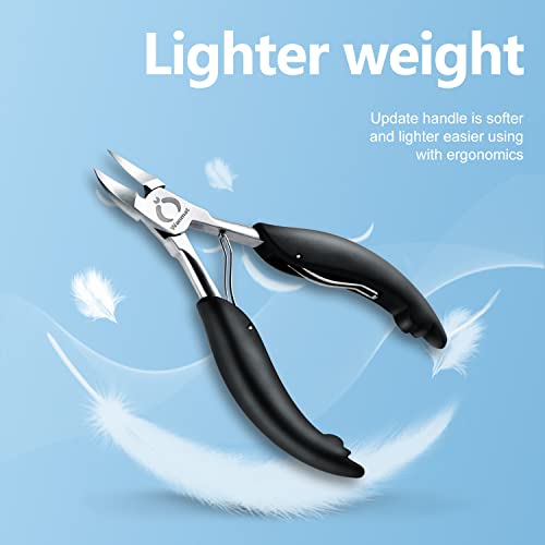 Wanmat Standard Toenail Clipper for Thick & Ingrown Toenails - Sharp Stainless Steel Nippers