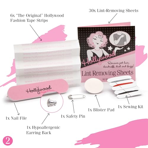 Hollywood Fashion Secrets Style Emergency Kit - 14 Essential Tools for Fashion Fixes