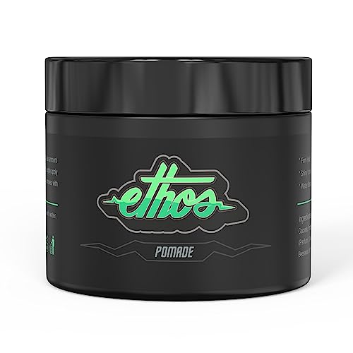 Men's Wax Pomade with Strong Hold & Semi-Shiny Finish - Ethos Styling
