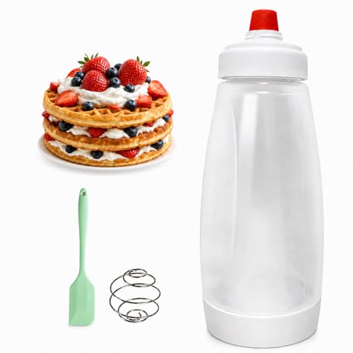 Korvanta Pancake Batter Dispenser with Whisk Ball - 1000ml