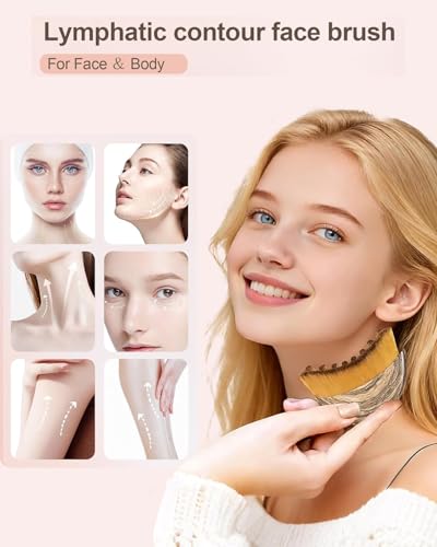 Lymphatic Contour Face Brush for Shaping & Detoxification