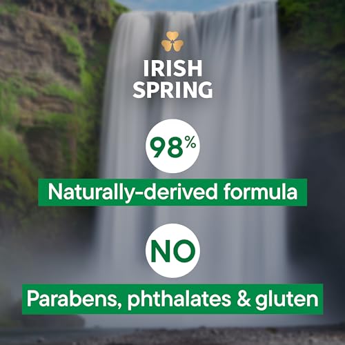 Irish Spring Original Scent Men’s Bar Soap Pack of 24, 3.7 oz Each