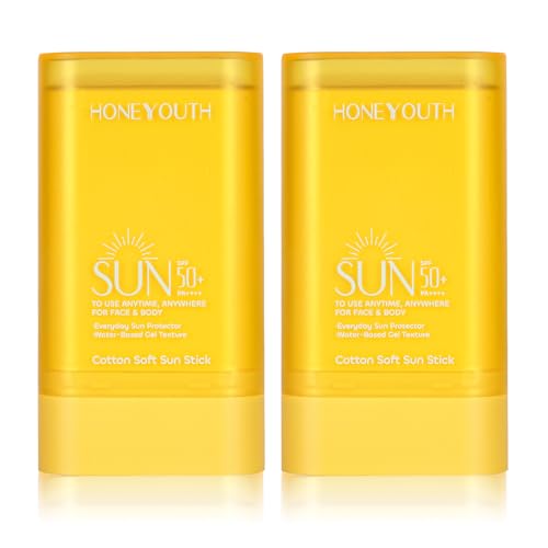 CAJALLIN SPF 50+ PA++++ Sunscreen Stick Pack of 2 - Water-Resistant, Non-Greasy, Travel Size