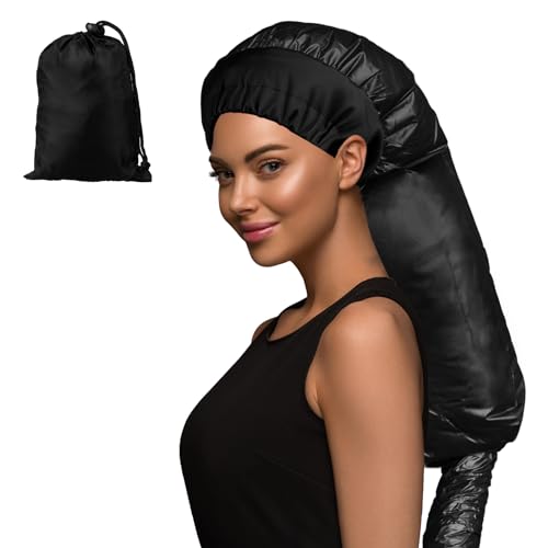MSDADA Bonnet Hair Dryer Attachment with Adjustable Headband - Fast Drying Cap for Hair Styling and Curling