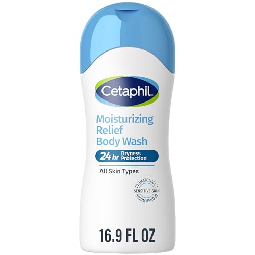 Cetaphil Moisturizing Body Wash for Sensitive Skin 16.9oz Fragrance-Free