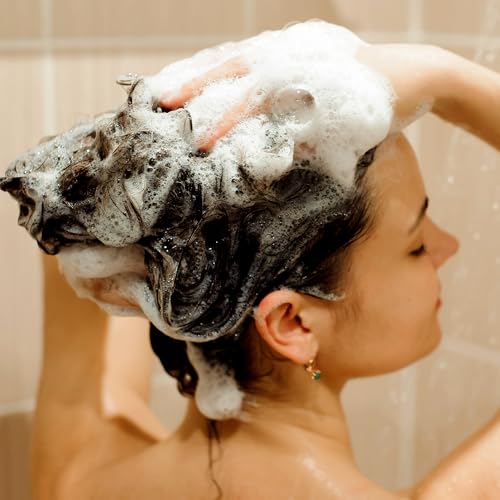 Svvimer Rice Water Hair Growth Shampoo with Biotin for Thinning Hair
