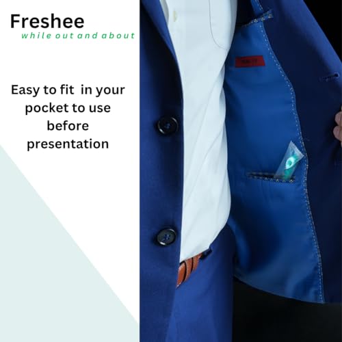 Freshee Light Mint Bead Disposable Travel Toothbrush - 5 in 1