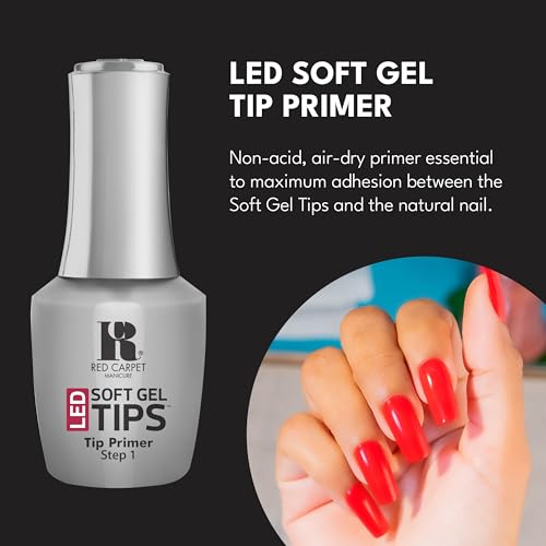 RC Red Carpet Manicure Soft Gel Tip Primer - Non-Acid, 9ml