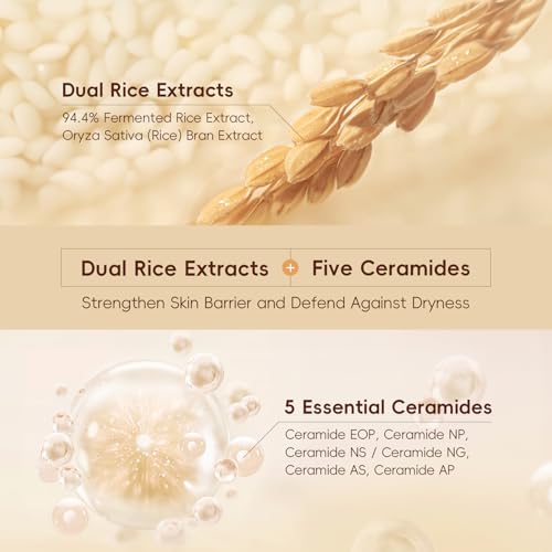 BEUKING Rice Face Cream - Long-Lasting Hydration & Firming