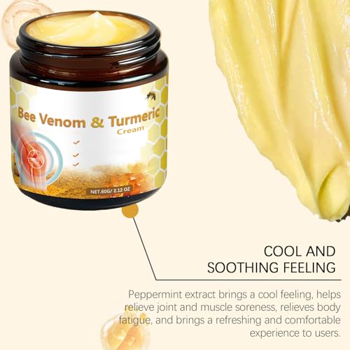 Bee Venom Turmeric Joint Cream - 60ML, 2PCS for Joint Relief