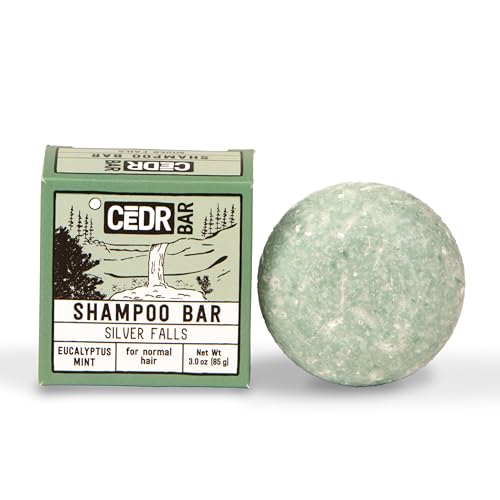 CEDR Rosemary Eucalyptus Mint Shampoo Bar for Normal Hair 3oz - Vegan & Sulfate-Free