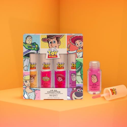 Disney Pixar Toy Story Lip Oil Gift Set - 4 Flavors, 4ml Each