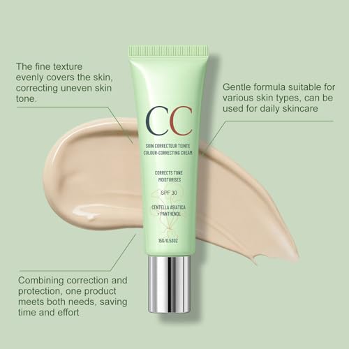 GlowMy Colour-Correcting CC Cream SPF 30 – Lightweight Foundation