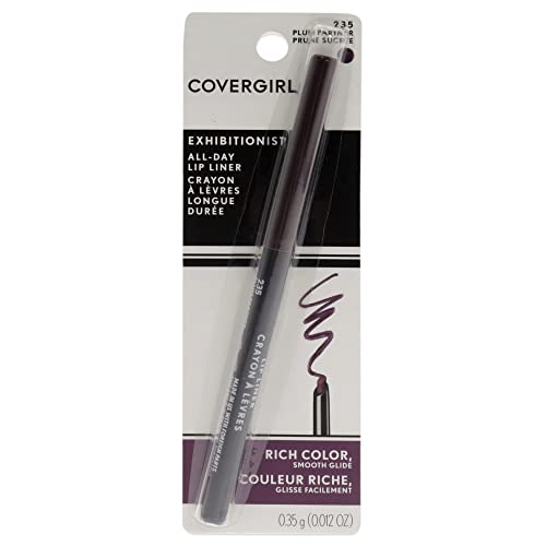 COVERGIRL Exhibitionist Plum Partner 235 Lip Liner Self-Sharpening 0.01 Ounce