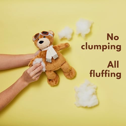Premium Polyester Fiberfill Stuffing - 7 Oz for Pillows & Toys