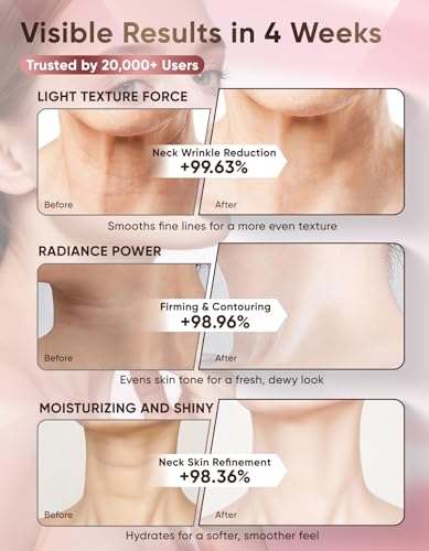 Misoour 5 Pack Neck Wrinkle Patches - Firming & Tightening Collagen, Anti-Aging