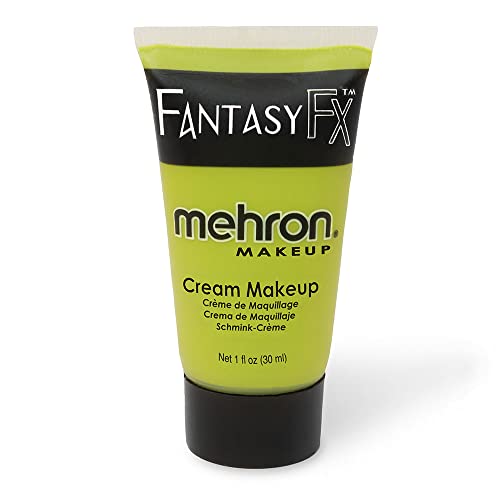 Mehron Fantasy FX Water-Based Face & Body Paint - Ogre Green 1oz