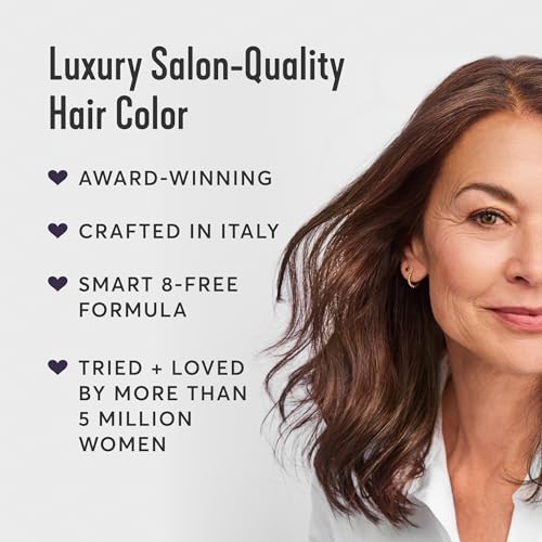 Madison Reed Radiant Hair Color Kit - 100% Gray Coverage for Resistant Grays, 4.5NNN Darkest Brown with Warm Tones (Barletta Brown) | PPD-Free & Ammonia-Free, 1 Pack
