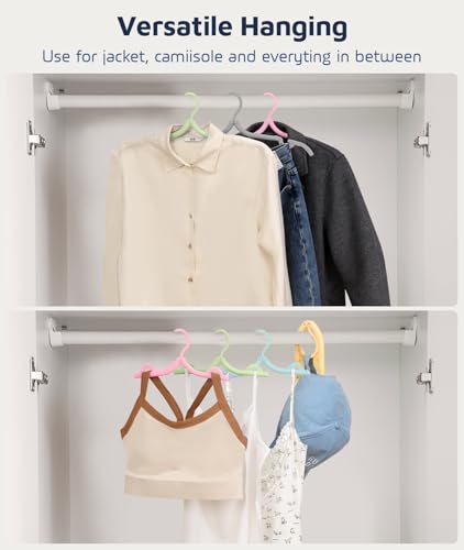 20 Pack Portable Travel Hangers - Compact, Foldable & Durable