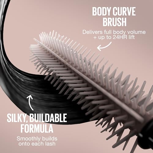Maybelline Lash Sensational Body Mascara - 24HR Volume & Lift, Black