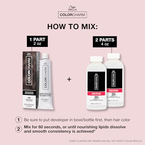 COLORCHARM 7NN Intense Medium Blonde Permanent Cream Hair Dye