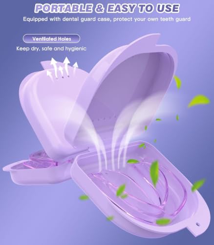 Mouth Guard for Sleeping - Anti Grinding Guard, Small Size, Purple