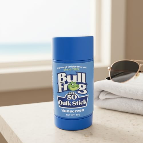 Bullfrog Quik Stick Sunscreen SPF 50 - Oxybenzone-Free Moisturizer
