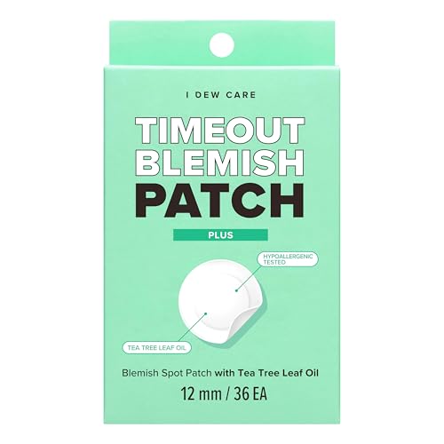 I DEW CARE Timeout Blemish Plus Hydrocolloid Acne Patches, 36 Count