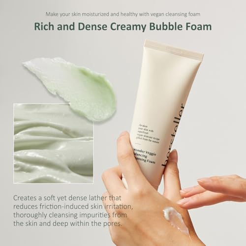Hersteller Wonder Veggie Balancing Cleansing Foam - Vegan Face Wash 4.06oz