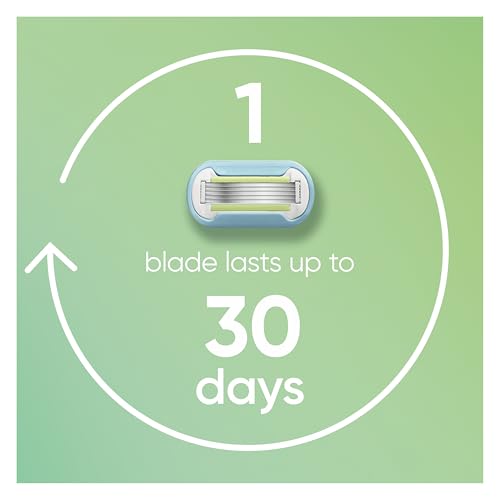 Gillette Venus Original Women's Razor Blade Refills, 3-Blade, 4 Count