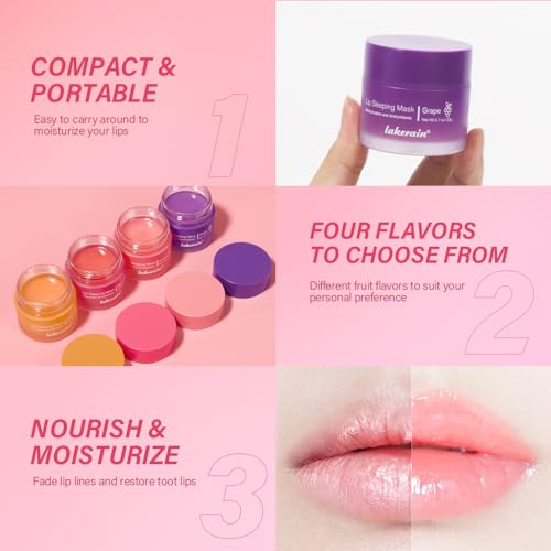 Loske Sleeping Lip Mask - Nourishing Hydration with Vitamin C