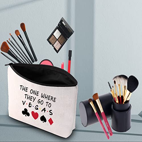Vegas Trip Makeup Bag - The One Where They Go To Vegas Cosmetic Pouch