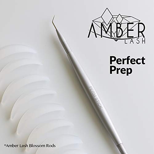 Amber Lash Stainless Steel Lash Lift Tool with Double Row Brush