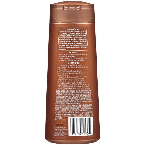 L'Oréal Paris Sublime Bronze Self-Tanning Lotion, 6.7 oz - Luminous Glow