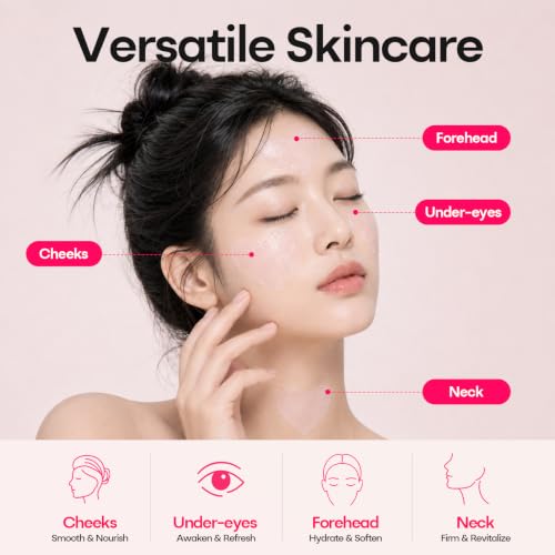 SPODARE Salmon DNA Collagen Jelly Toner Pads Pink, 70 Count – Hydrating Face Mask & Eye Care