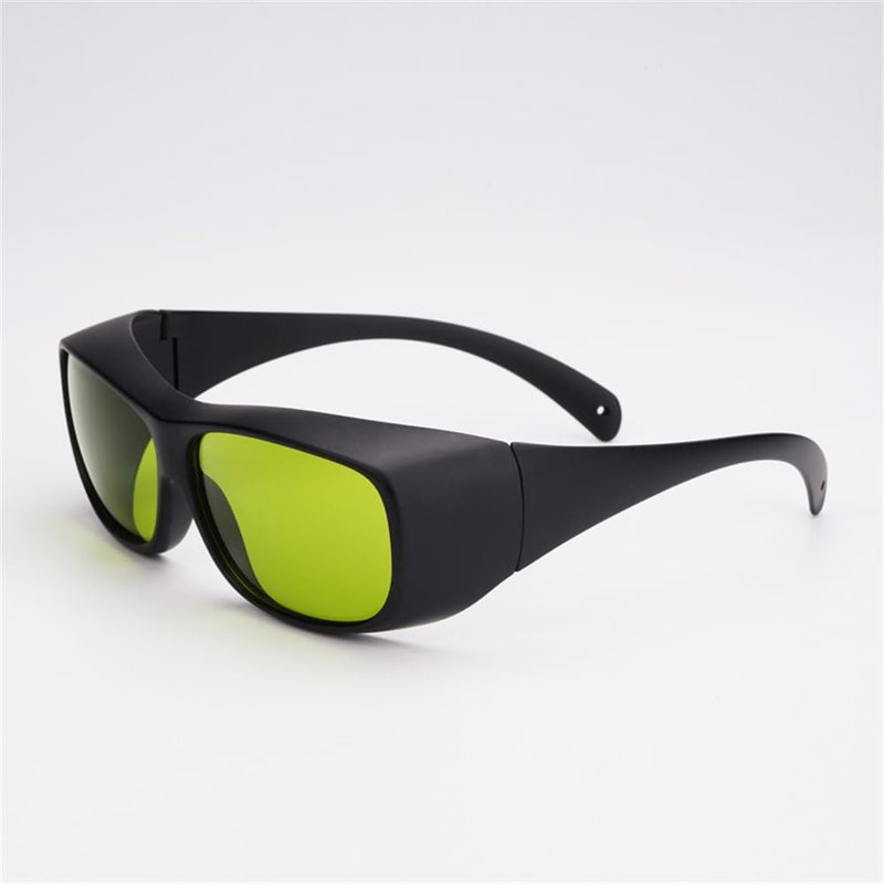 IPL Laser Safety Glasses OD7+ 800-1100nm for Aesthetic & Laser Cutting Operations（Green）