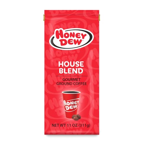 Honey Dew House Blend Ground Coffee – 11 oz Gourmet Coffee