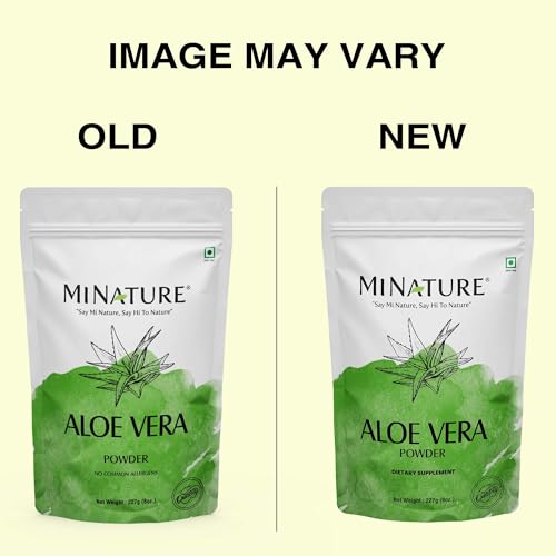 100% Pure Aloe Vera Powder (227g) - Natural Leaf Powder