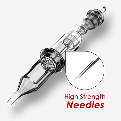 Wormhole Tattoo Cartridge Needles 5RL - 20PCS Round Liner Needles