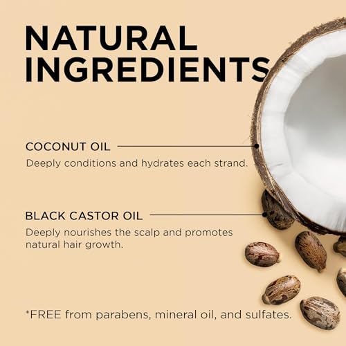 African Pride Black Castor Miracle Extra Hold Braid & Twist Gel 8oz Pack of 2 with Coconut Oil