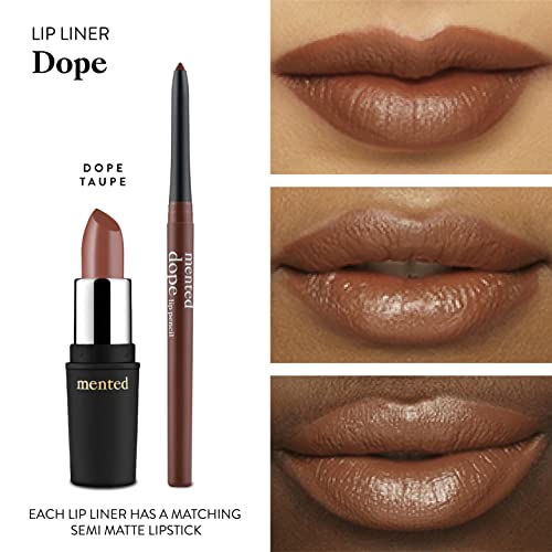 Mented Cosmetics Dark Brown Lip Liner - Waterproof & Vegan