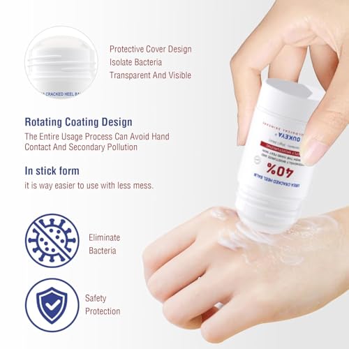 OUKEYA 40% Urea Cream Stick Pack of 2 – Moisturizing for Dry, Cracked Skin