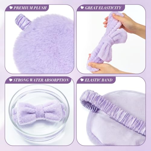 18-Piece Spa Sleepover Party Favor Set - Headbands, Eye Masks & Scrunchies