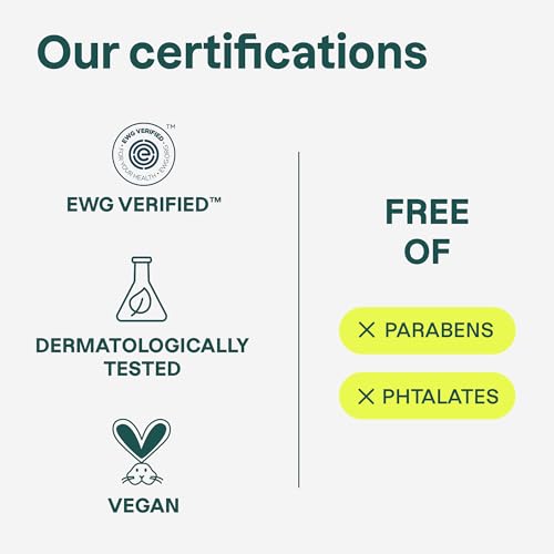 ATTITUDE Body Cream, EWG Verified Vegan Moisturizer, Lemon Leaves, 8 Fl Oz