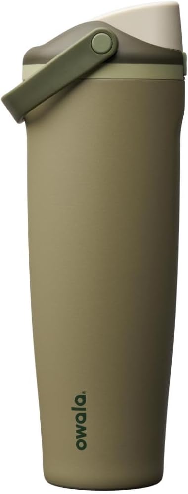 Owala FreeSip Sway Insulated Stainless Steel Water Bottle - 40oz, Two-Way Spout, BPA Free, Leak Proof, Ideal for Travel & Sports