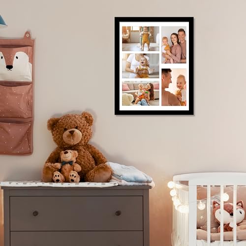 VIOLABBEY 11x14 Collage Picture Frame - 2 Pack for Five 4x6 Photos