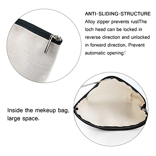 Inspirational African American Cosmetic Makeup Bag for Women - Travel & Gift