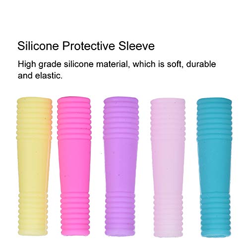Silicone Cuticle Trimmer Nipper Protector Sleeve - 10 pcs