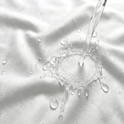 Waterproof Fabric Shower Curtain Liner - Odorless & Machine Washable, 72x72 Inch