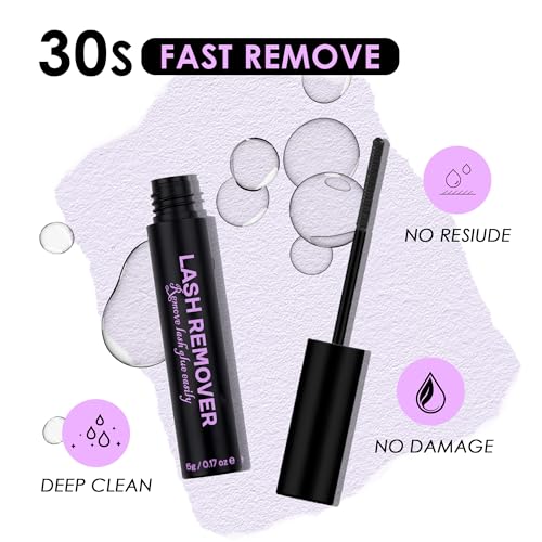 GAQQI Lash Bond and Seal Set | Waterproof Cluster Lash Glue Kit